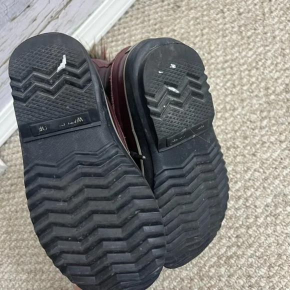 Sorel Joan of Arctic Faux Fur Waterproof Snow Boots in Red Wood - Picture 11 of 12